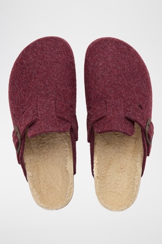Gevoerde Clogs - Rood