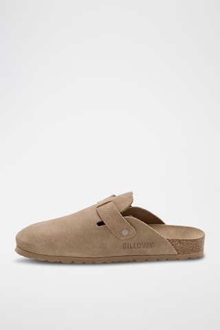 Sabots en cuir - Marron