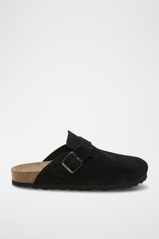 Sabots en cuir - Noir