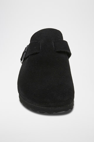 Sabots en cuir - Noir