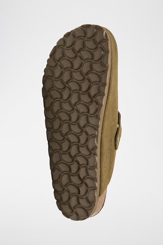 Sabots en cuir - Kaki