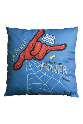 Cojín Spider-Man - 40 x 40 cm - Azul