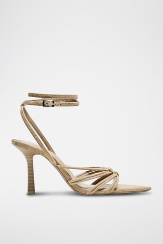 Sandales à talons - Beige