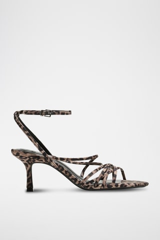 Sandales à talons - Marron