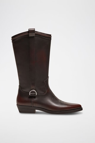 Bottines - Bordeaux
