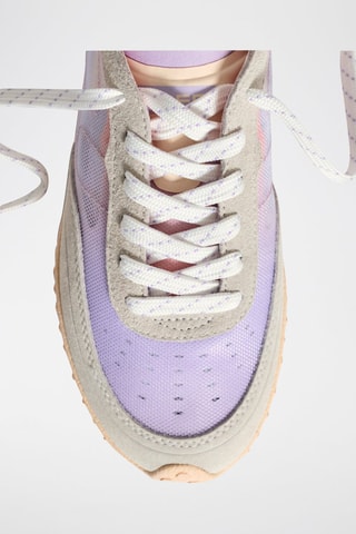 Leren Sneakers Swallow - Paars