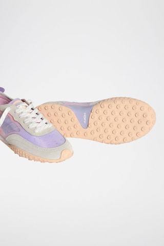 Leren Sneakers Swallow - Paars