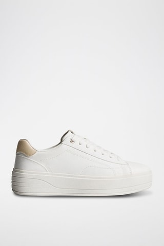 Baskets plateformes - Blanc