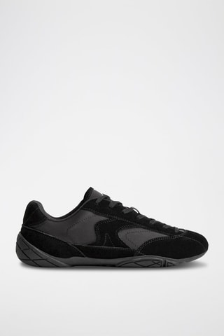 Leren Sneakers - Zwart