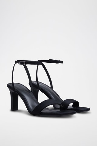 Sandales à talons - Noir