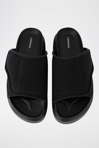 Mules plateformes - Noir