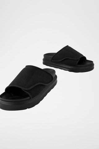 Mules plateformes - Noir