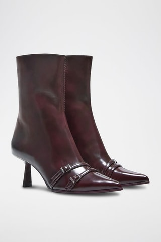 Bottines - Bordeaux
