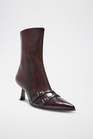 Bottines - Bordeaux