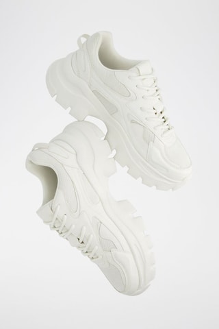 Baskets plateformes - Blanc
