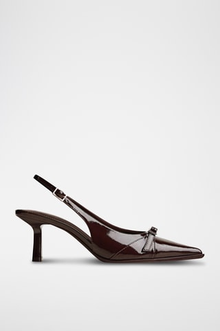Escarpins vernis - Bordeaux