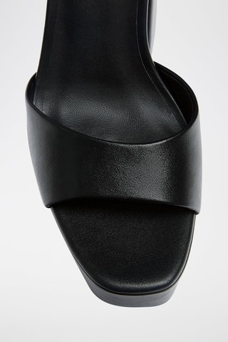 Sandales à talons Noir