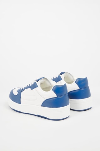 Baskets Bleu et blanc