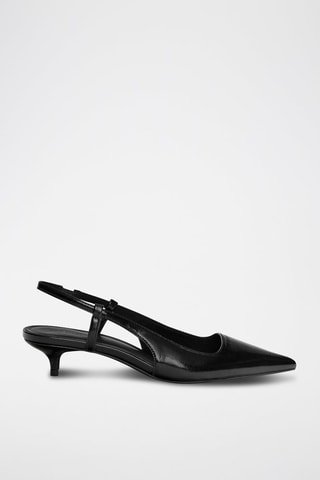 Décolleté in vernice - Nero