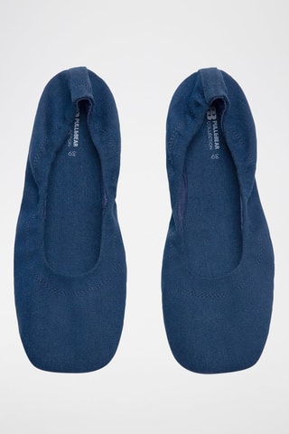 Ballerina's van jeans - Blauw