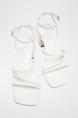 Sandales à talons - Blanc