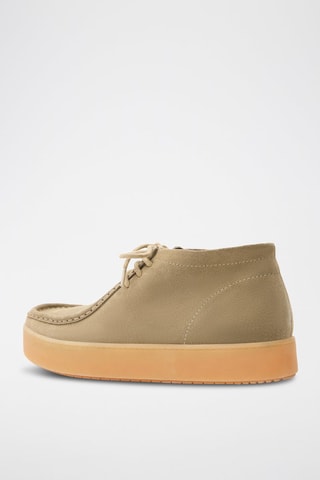 Leren Boots - Beige