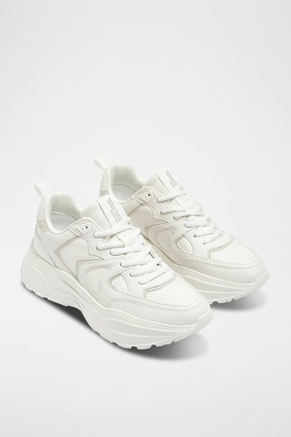 Baskets plateformes - Blanc