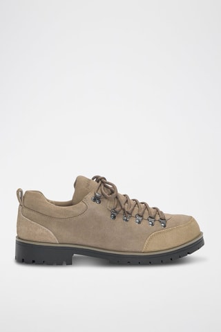 Leren Wandelschoenen Beige