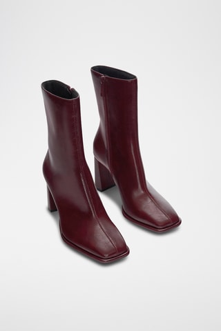 Bottines - Bordeaux