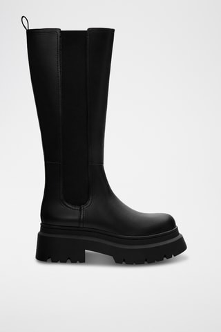 Platform Laarzen - Zwart - Pull & Bear