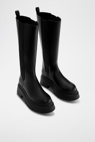 Platform Laarzen - Zwart - Pull & Bear