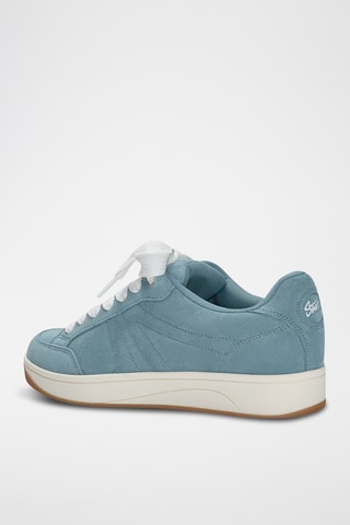 Nubuck Sneakers - Lichtblauw - Pull & Bear