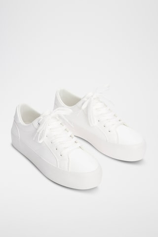 Baskets plateformes - Blanc