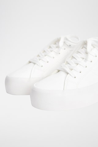 Baskets plateformes - Blanc