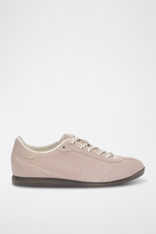 Nubuck Sneakers - Roze - Pull & Bear