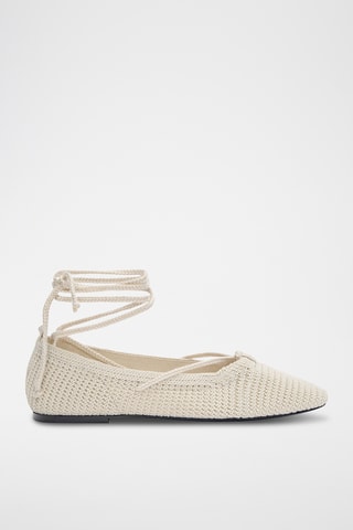 Ballerina's - Wit - Pull & Bear