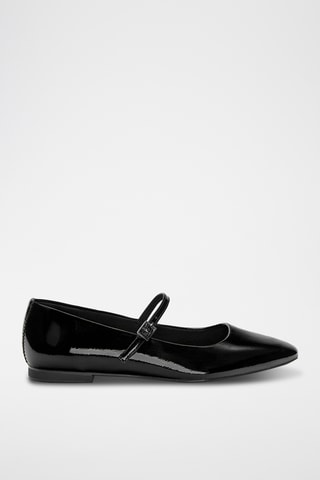 Gelakte Mary Janes - Zwart - Pull & Bear