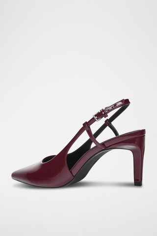 Lakpumps - Bordeauxrood - Pull & Bear