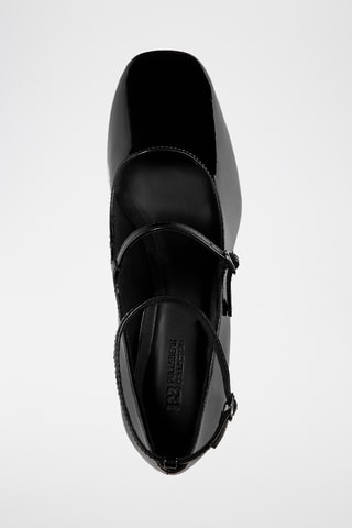 Gelakte Mary Janes met Hak - Zwart - Pull & Bear