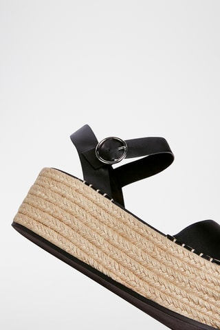 Sandales plateformes - Noir