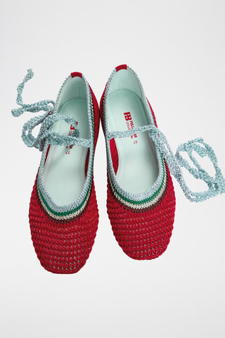 Ballerina's - Rood - Pull & Bear