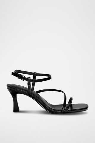 Sandales à talons - Noir