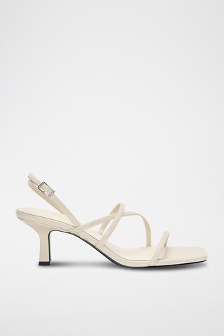 Sandales à talons - Blanc