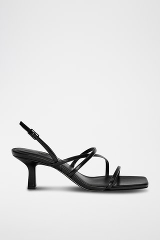 Sandales à talons - Noir