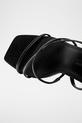 Sandales à talons - Noir