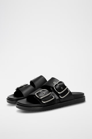 Muiltjes - Zwart - Pull & Bear
