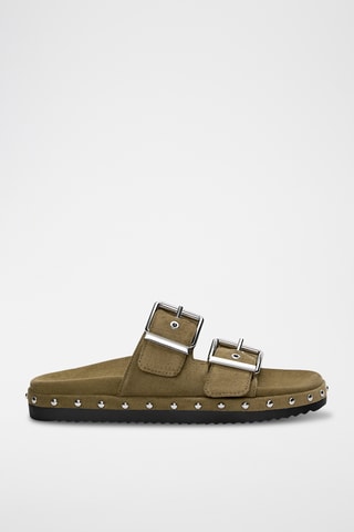 Muiltjes - Kaki - Pull & Bear