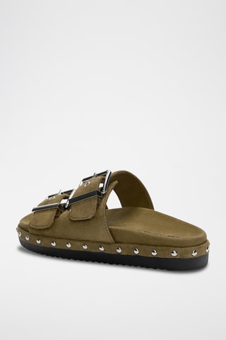 Muiltjes - Kaki - Pull & Bear