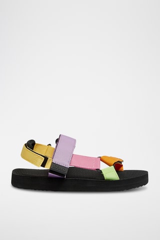 Sandales - Violet et rose