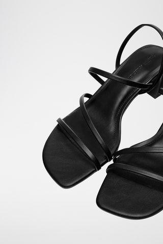 Sandales à talons - Noir